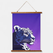 Dieren uit de jaren 80 hangend wandkleed (Voorkant 2)