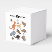 Dieren van Australië Aussie Wildlife Bedankdoosjes (Voorkant Zijde)