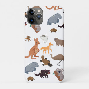 Dieren van Australië Aussie Wildlife iPhone 11 Pro Hoesje