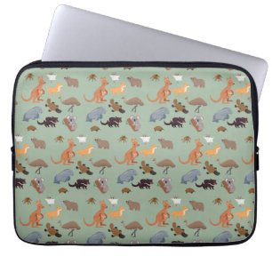 Dieren van Australië Aussie Wildlife Laptop Sleeve