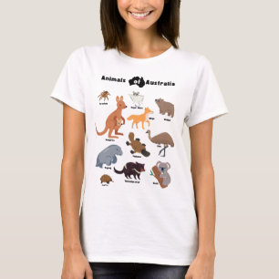 Dieren van Australië Aussie Wildlife T-shirt