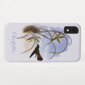  dieren, vogelbeestjes met orchidee Case-Mate iPhone case (Achterkant (horizontaal))