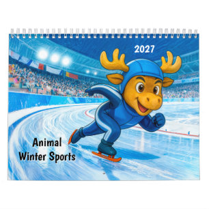 Dieren Wintersporten Kalender