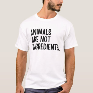 Dieren zijn geen ingrediënten t-shirt