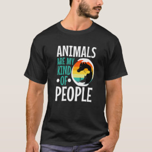 Dieren Zijn Mijn Soort Mensen 1 T-shirt