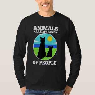 Dieren zijn mijn soort mensen 1 t-shirt
