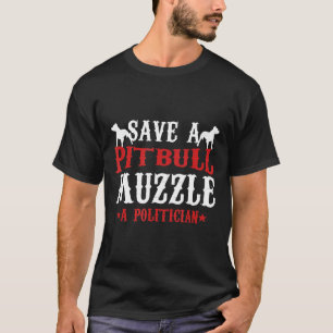 Dierenactivist Pitbull Liefhebber Hondeneigenaar S T-shirt
