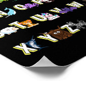 Dierenalfabet Poster (Hoek)