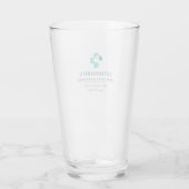Dierenarts Aangepaste Naam Sinds Jaar Glas (Achterkant)