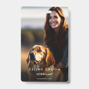 Dierenarts Huisdier Verzorging Hond Expert Qr Badge