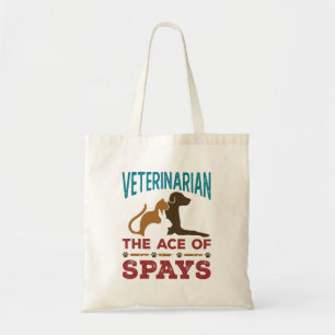 Dierenarts Joke The Ace of Spays Tote Bag