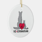 dierenarts keramisch ornament (Rechts)