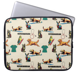 dierenarts laptop sleeve