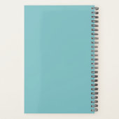 Dierenarts Man Met Dieren & Aangepaste Tekst Planner (Achterkant)