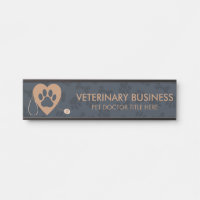 Dierenarts Marine Honden Hart Stethoscoop Huisdier