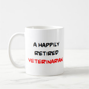 dierenarts met pensioen koffiemok