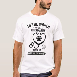 Dierenarts: Onze wereld, hun helende handen T-shirt