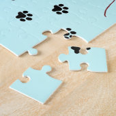 Dierenarts-Paw drukt op mijn hart Legpuzzel (Zijkant)
