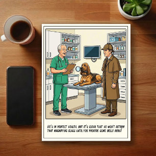 Dierenarts SEH Avonturen Cartoon Briefkaart