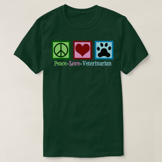 dierenarts t-shirt (Design voorkant)