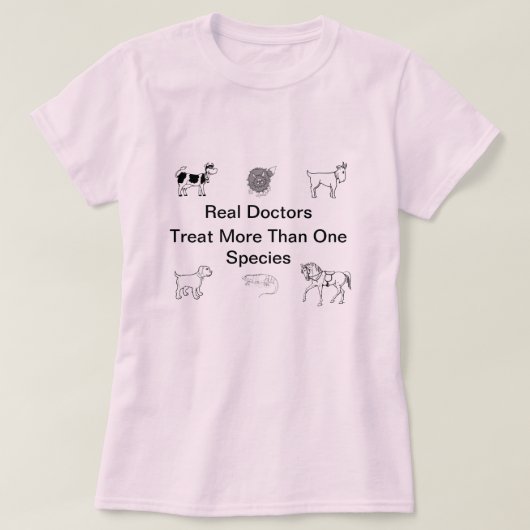 dierenarts t-shirt (Design voorkant)