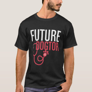 Dierenarts Toekomstige Dogtor Vet Student School G T-shirt
