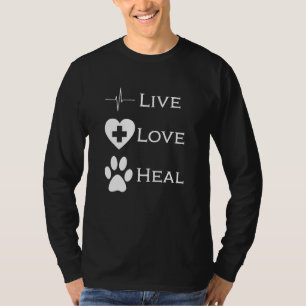 Dierenarts Veterinair Technicus Dierenredding Lee T-shirt