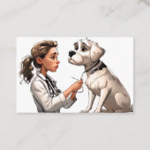 dierenarts visitekaartje (Achterkant)