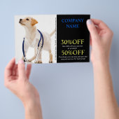 dierenarts ziekenhuisverpleegster flyer (Hand)