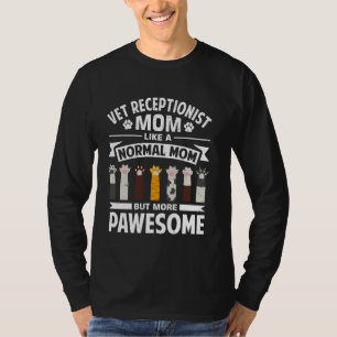Dierenartsenpraktijk ontwerp voor een dierenarts r t-shirt
