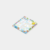 Dierenbaby's Achtergrond Post-it® Notes (Schuin)