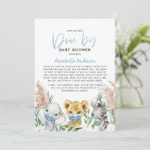 Dierenbedwelmingsmaskers met baby (Staand voorkant)