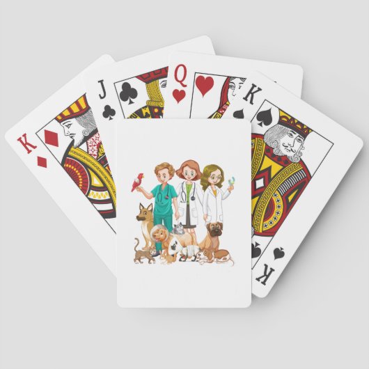 Dierenbescherming Pokerkaarten (Achterkant)