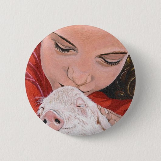 Dierenbescherming Ronde Button 5,7 Cm (Voorkant)