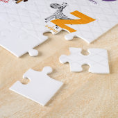 Dierenbrief Alphabet Legpuzzel (Zijkant)