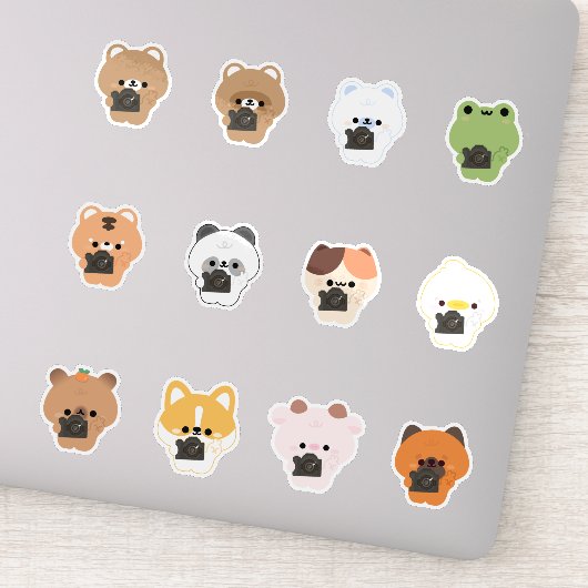 dierencamera sticker (Detail)