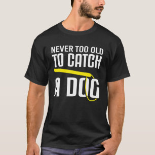 Dierencontrole en professionele hondenvanger t-shirt