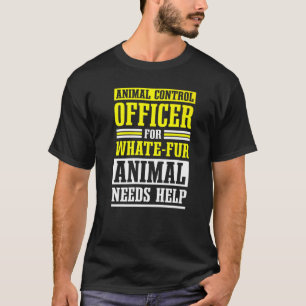 Dierencontroleur Openbare Veiligheid Dierenbescher T-shirt