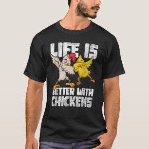 Dierendier Kip Dabbing Haan Dab Hen Kinderen T-shirt