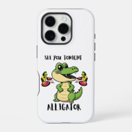 Dierenfeest Alligator iPhone 16 Pro Hoesje