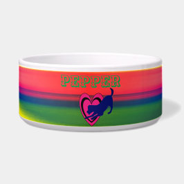 Dierenhond Puppy - Abstract Pet Bowl Voerbakje