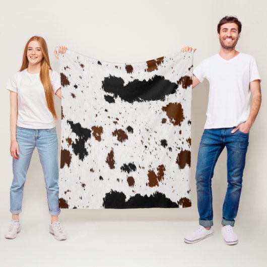 dierenhuid fleece deken (In situ)