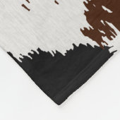 dierenhuid fleece deken (Hoek)