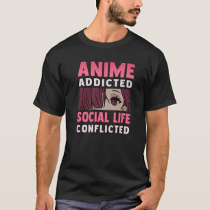 Dierenhulp - sociaal leven in conflict - otaku en t-shirt