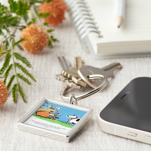 Dierenklik Sleutelhanger (Zijkant)