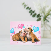 Dierenliefde Briefkaart (Staand voorkant)