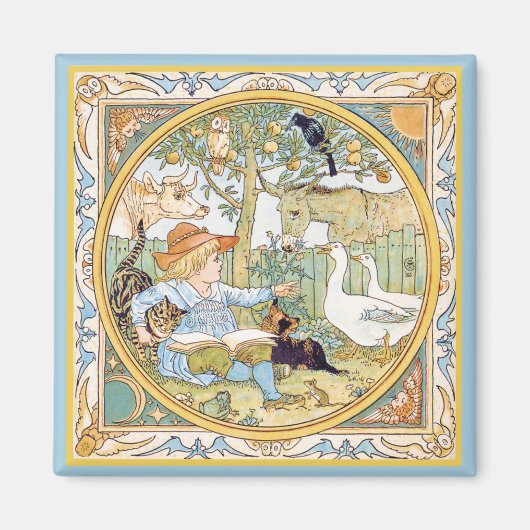  Dierenmagneet Magneet (Voorkant)