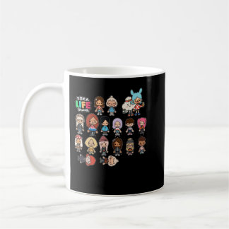 Dierenmantel Toca Boca Anime Gift voor Kerstmis Koffiemok