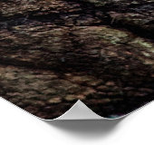 Dierenolifantenoog dicht bij poster (Hoek)