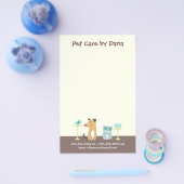 Dierenoppas Bedrijf Flyer (Enkel)